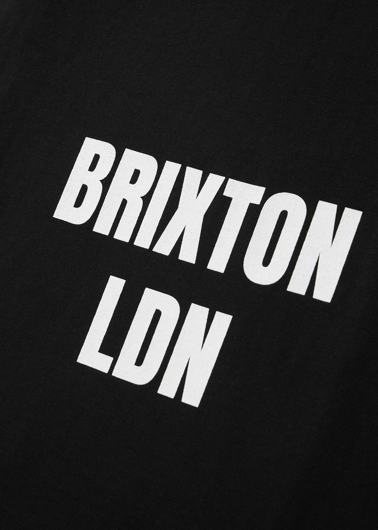 SOLOTOKO BRIXTON LDN BLACK T-SHIRT