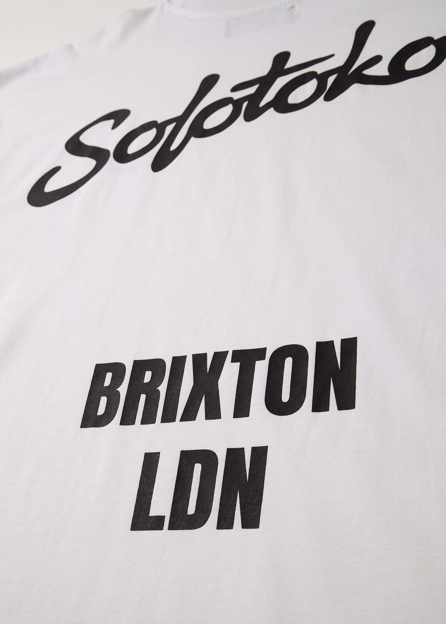 SOLOTOKO BRIXTON LDN WHITE T-SHIRT