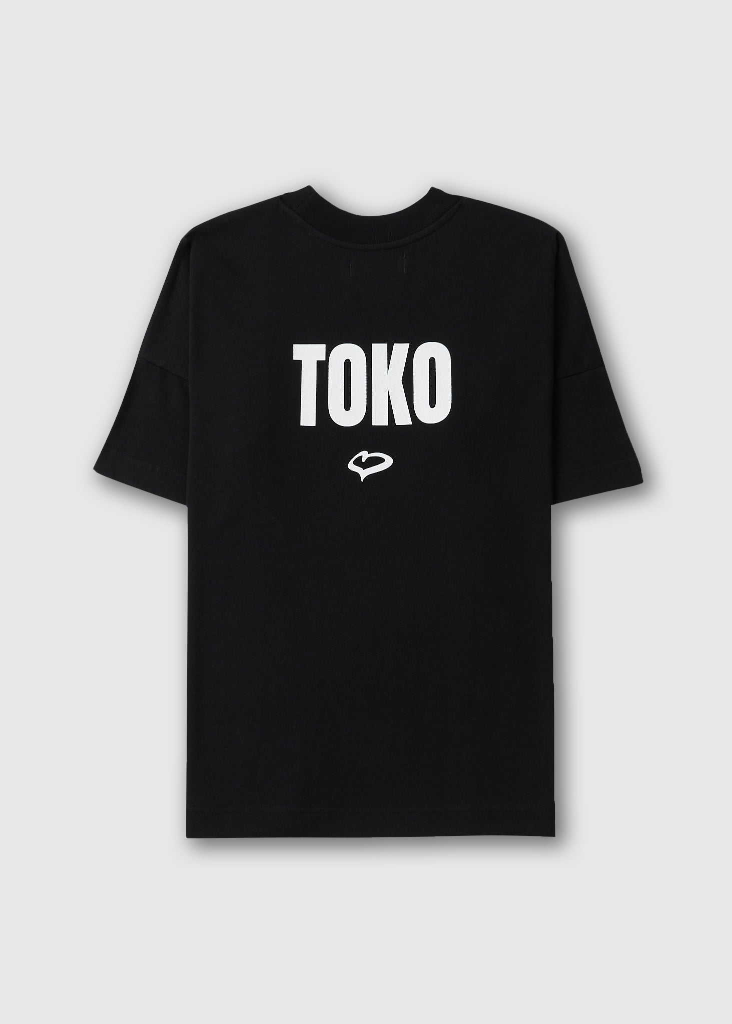 SOLOTOKO SPLIT LOGO BLACK T-SHIRT