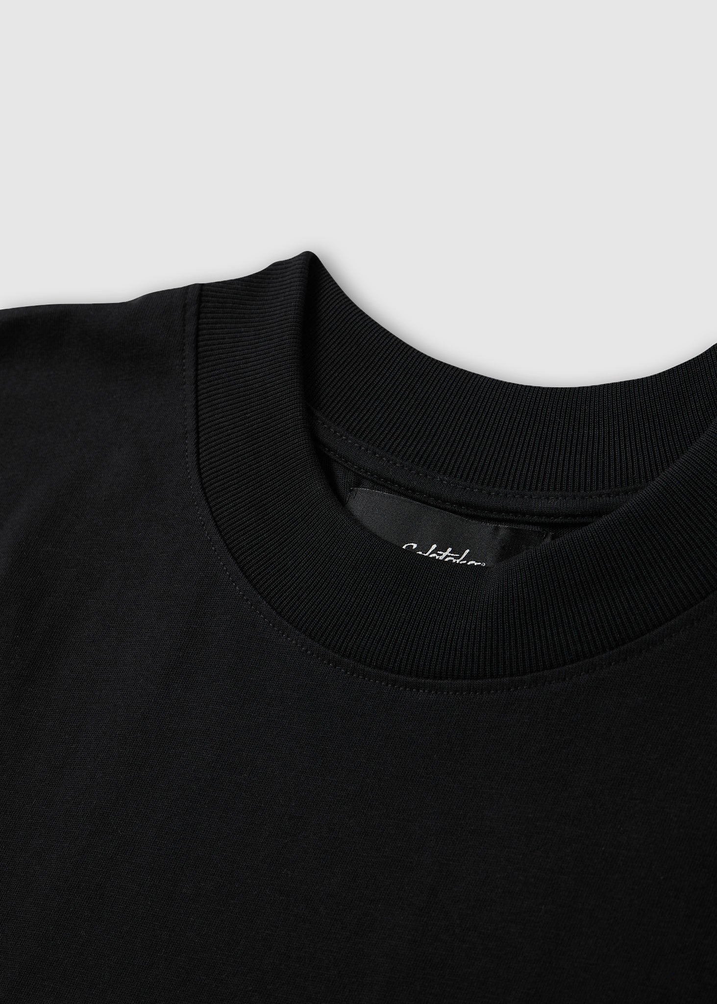 SOLOTOKO SPLIT LOGO BLACK T-SHIRT