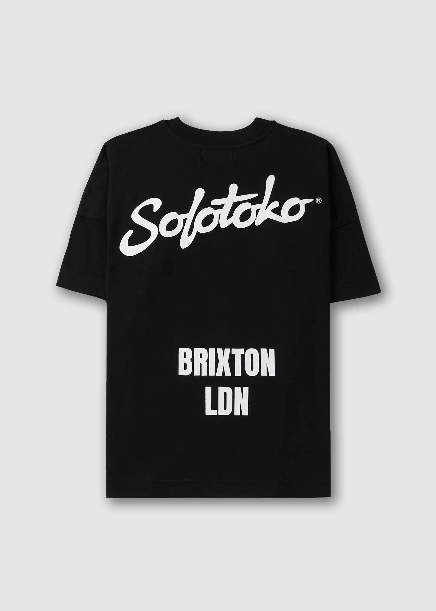 SOLOTOKO BRIXTON LDN BLACK T-SHIRT
